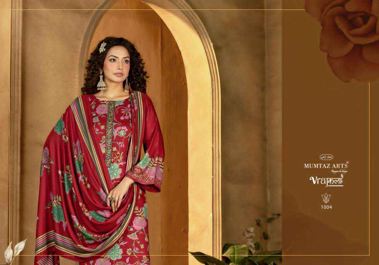 Mumtaz Arts Vaari Winter Collection Fancy Ladies Dress Wholesale Rate ( 4 Pcs Catalog )