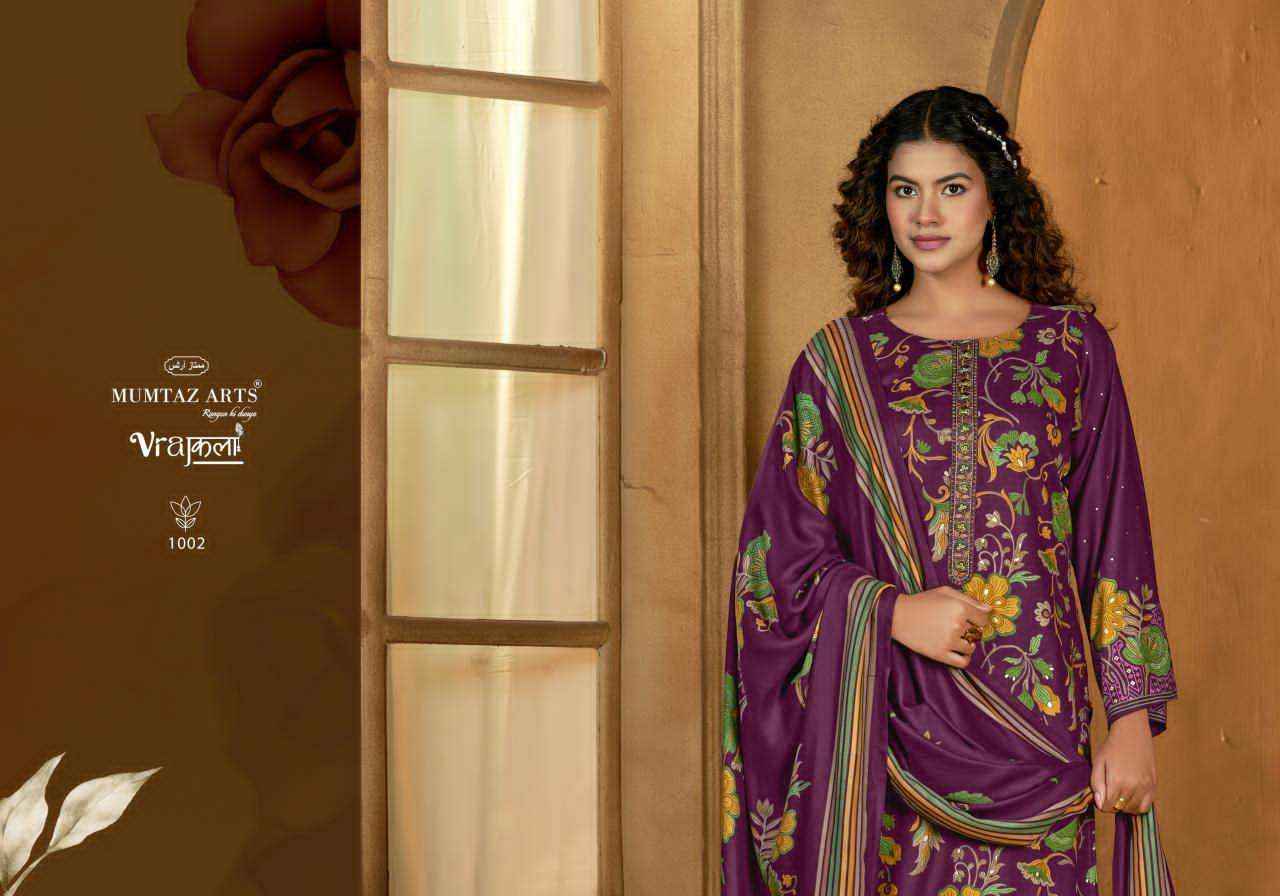 Mumtaz Arts Vaari Winter Collection Fancy Ladies Dress Wholesale Rate ( 4 Pcs Catalog )