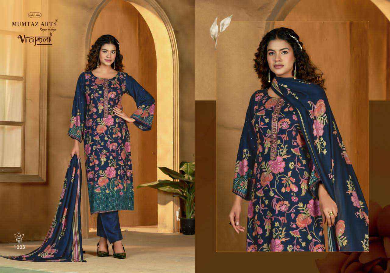 Mumtaz Arts Vaari Winter Collection Fancy Ladies Dress Wholesale Rate ( 4 Pcs Catalog )
