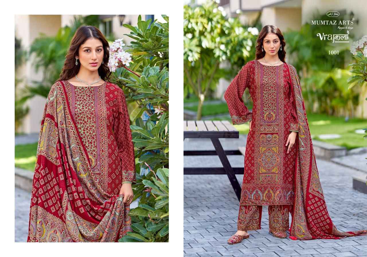 Mumtaz Arts Wow Viscose Pashmina Salwar Kameez Wholesale Rate ( 4 Pcs Catalog )