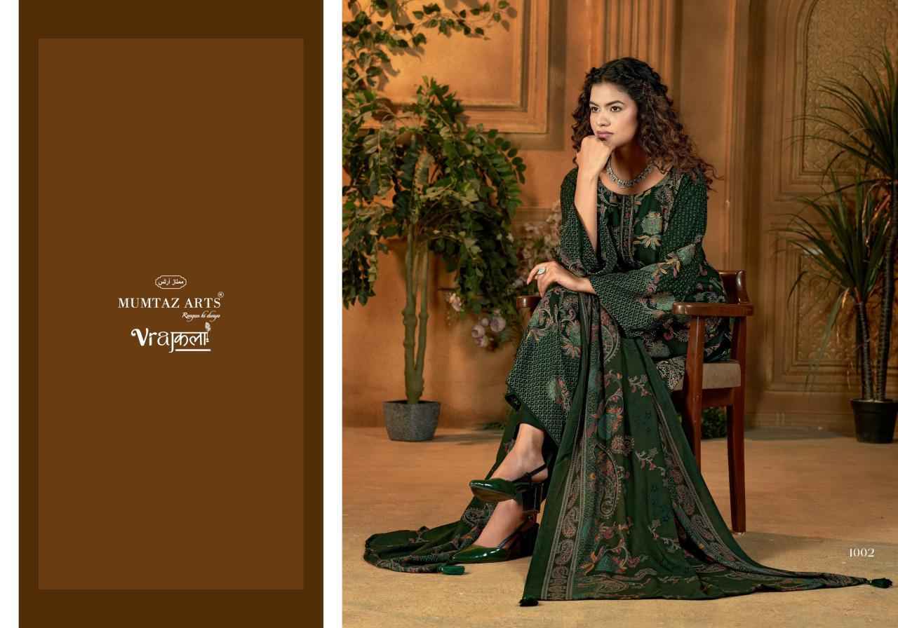 Mumtaz Arts Zaid Viscose Pashmina Salwar Kameez Wholesale Rate ( 4 Pcs Catalog )