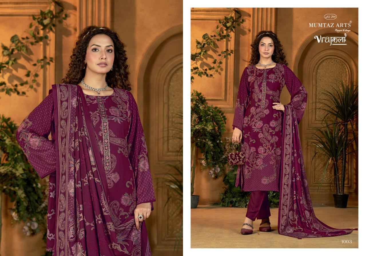 Mumtaz Arts Zaid Viscose Pashmina Salwar Kameez Wholesale Rate ( 4 Pcs Catalog )