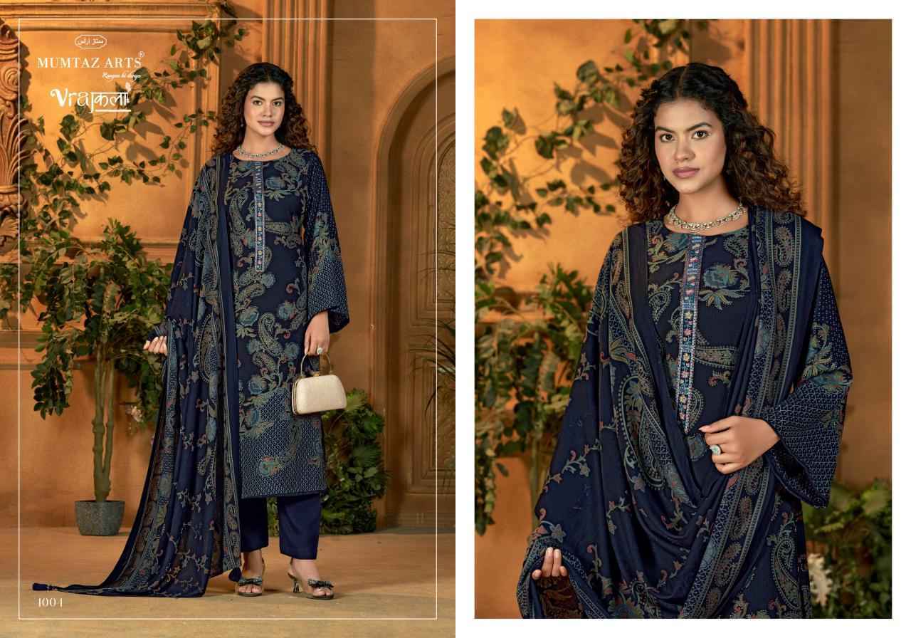 Mumtaz Arts Zaid Viscose Pashmina Salwar Kameez Wholesale Rate ( 4 Pcs Catalog )