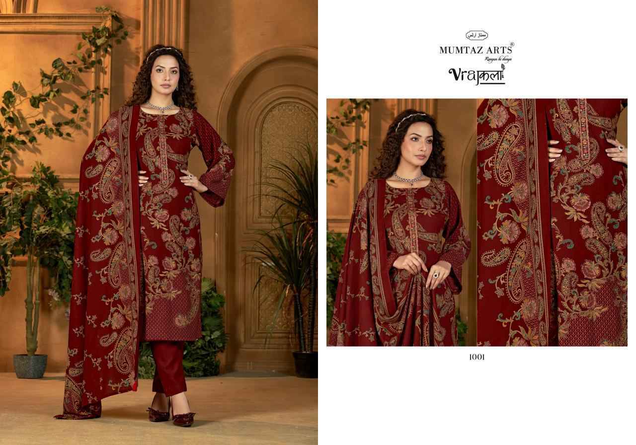 Mumtaz Arts Zaid Viscose Pashmina Salwar Kameez Wholesale Rate ( 4 Pcs Catalog )