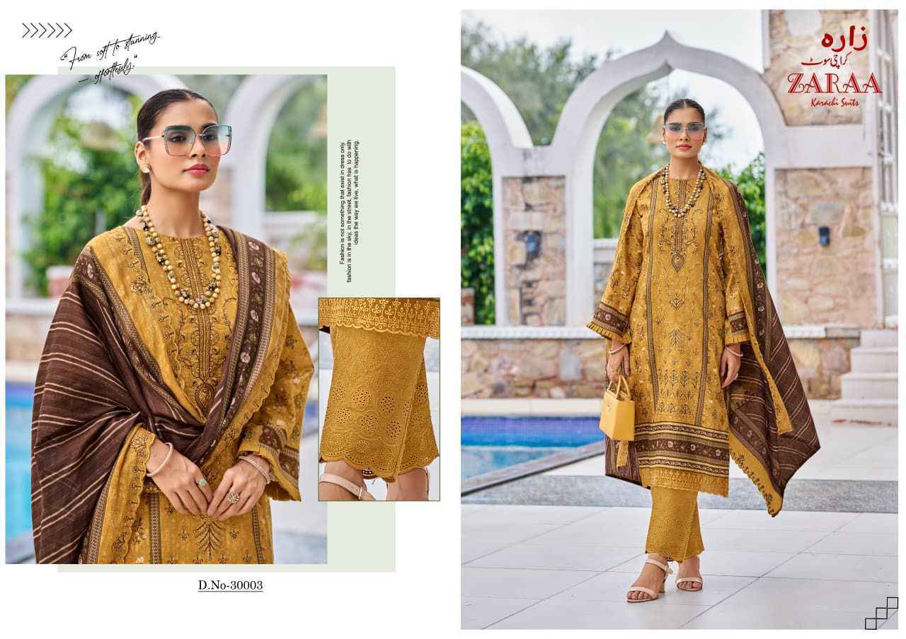 Pakiza Zaraa Bin Saeed Vol 29 Cotton Salwar Kameez Wholesale Rate ( 8 Pcs Catalog )