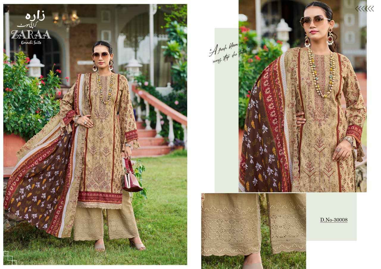Pakiza Zaraa Bin Saeed Vol 29 Cotton Salwar Kameez Wholesale Rate ( 8 Pcs Catalog )