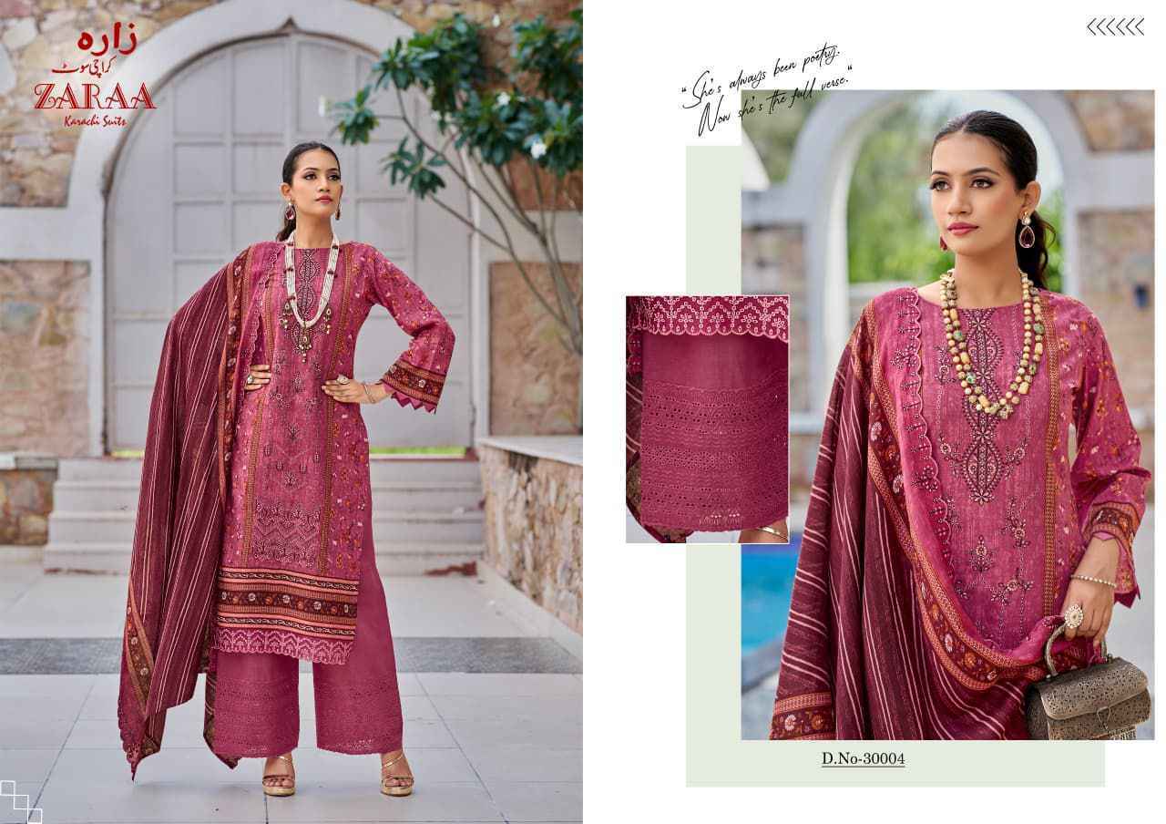 Pakiza Zaraa Bin Saeed Vol 29 Cotton Salwar Kameez Wholesale Rate ( 8 Pcs Catalog )