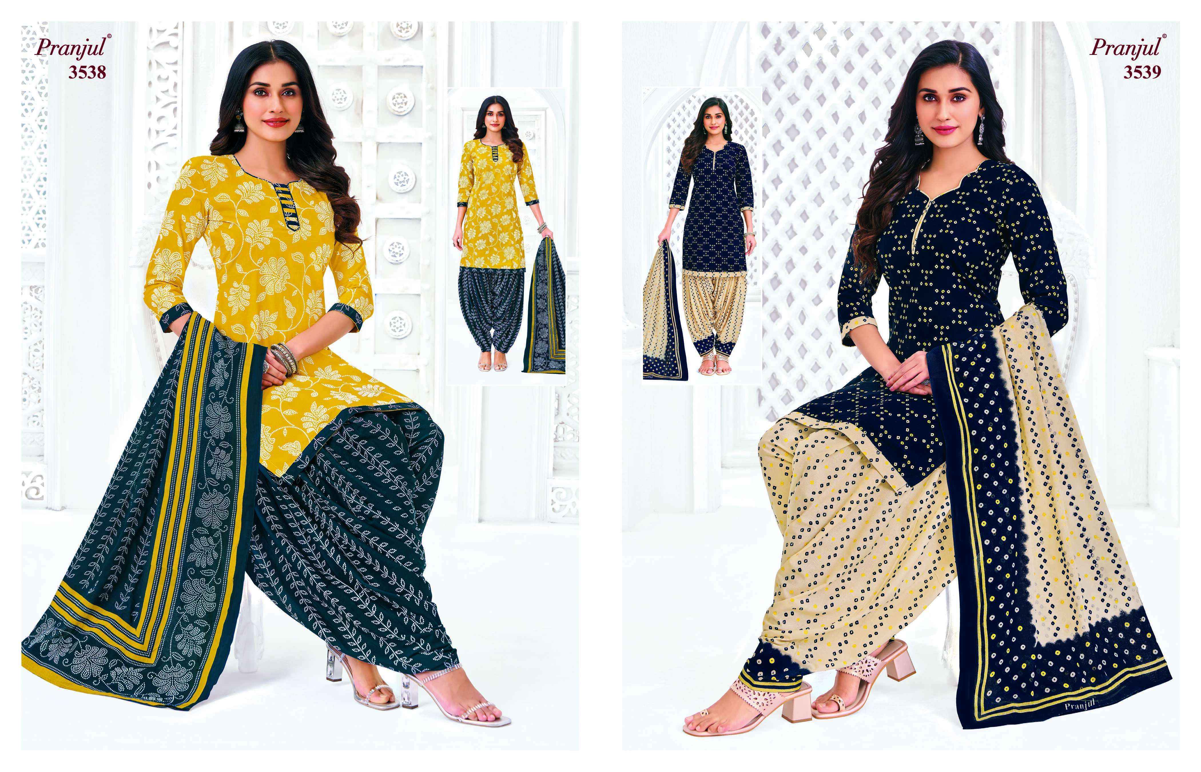 Pranjul Priyanshi Vol 35 Readymade Cotton Suit Wholesale Rate ( 36 Pcs Catalog )