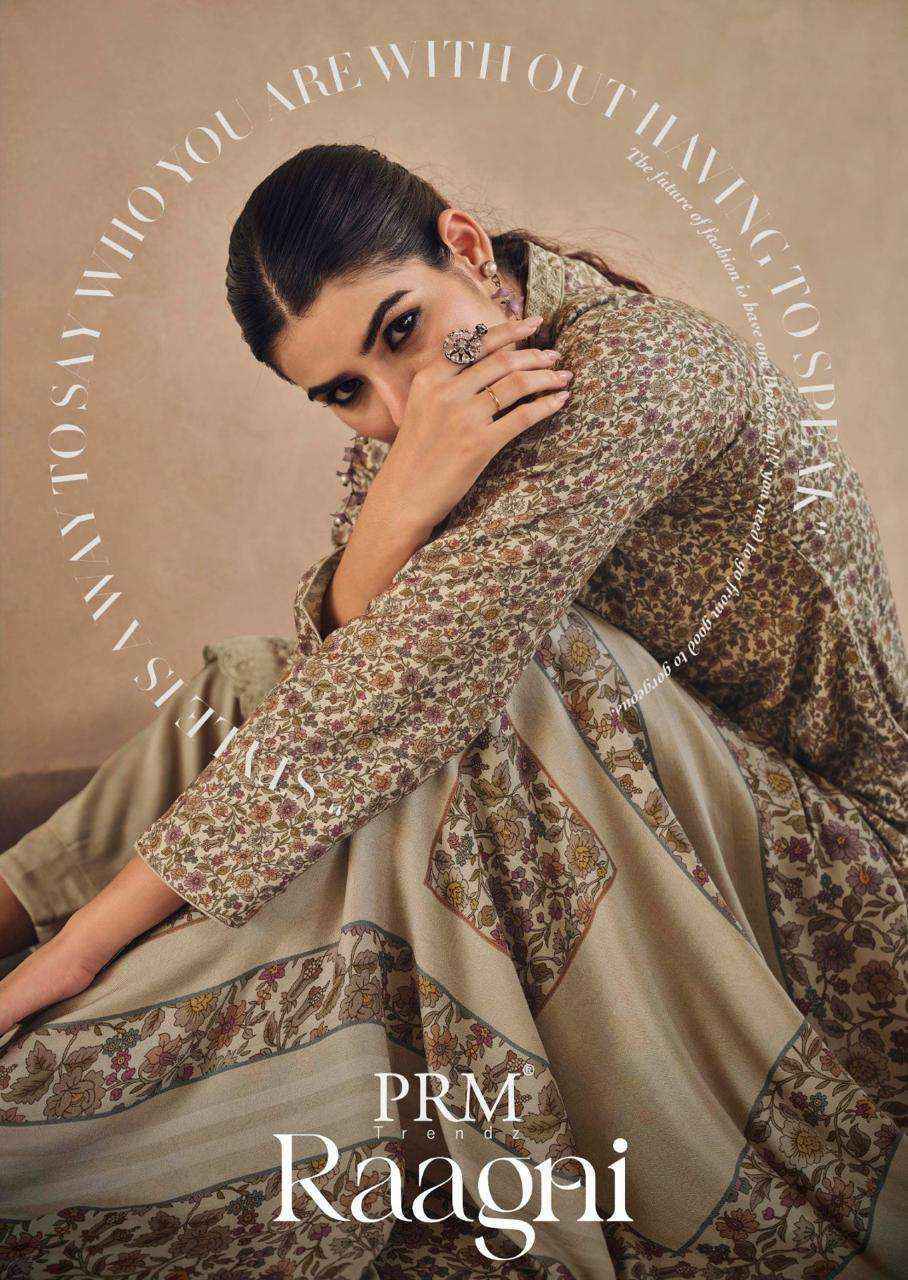 PRM Trendz Raagni Viscouse Pashmina Dress Material Wolesale 6 pcs Catalogue