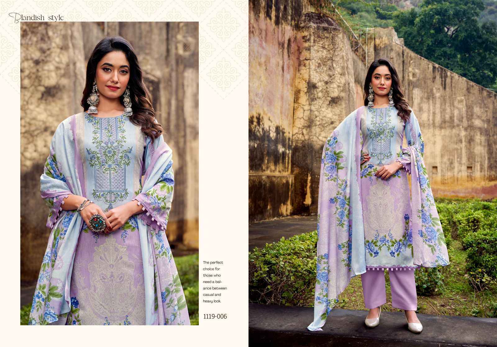 Romani Needle Wonder Vol 4 Cotton Salwar Kameez Wholesale Rate ( 8 Pcs Catalog )