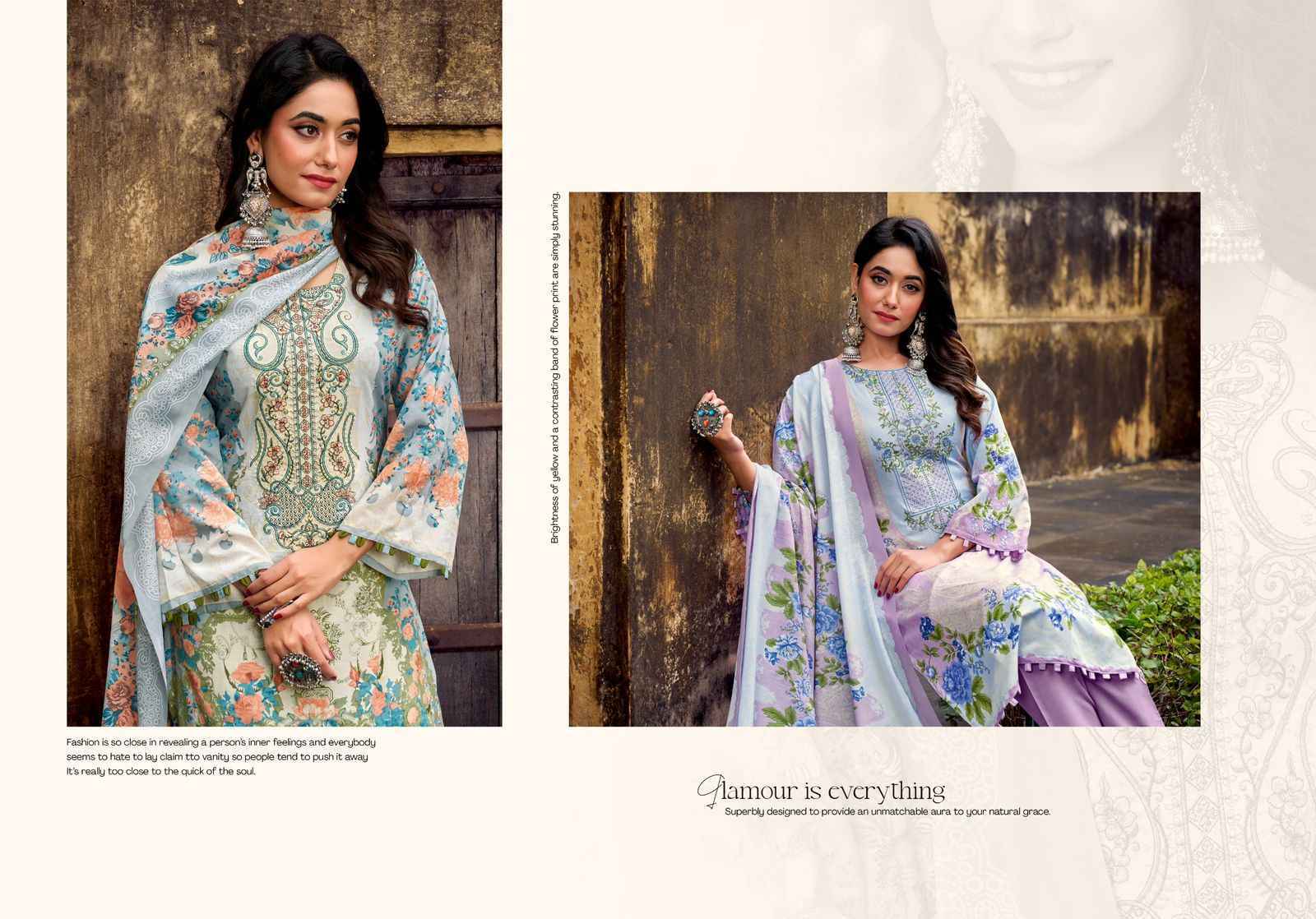 Romani Needle Wonder Vol 4 Cotton Salwar Kameez Wholesale Rate ( 8 Pcs Catalog )