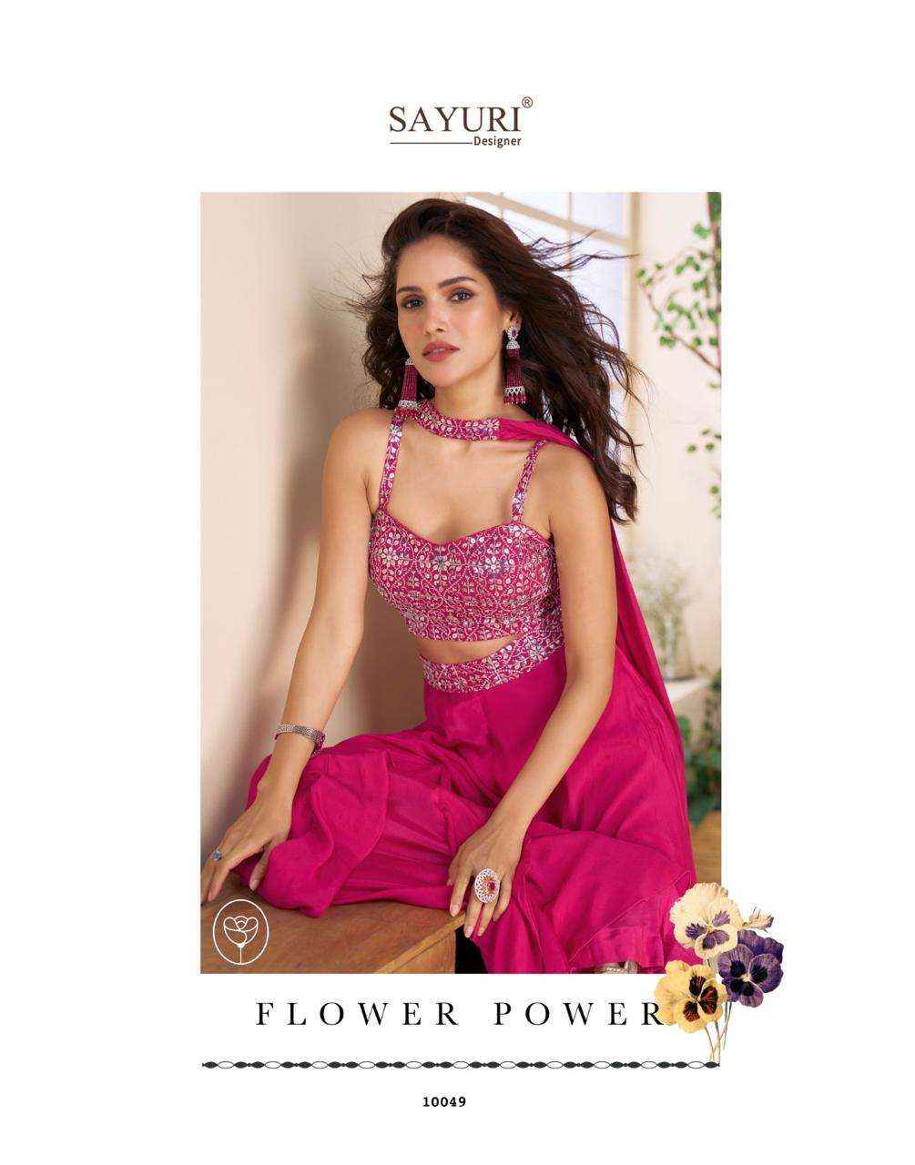 Sayuri Moon 10045 To 10049 Partywear Designer 3 Piece Pair Exporters