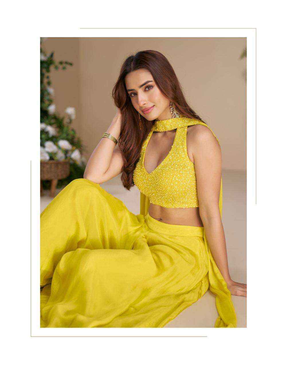 Sayuri Moon 10045 To 10049 Partywear Designer 3 Piece Pair Exporters