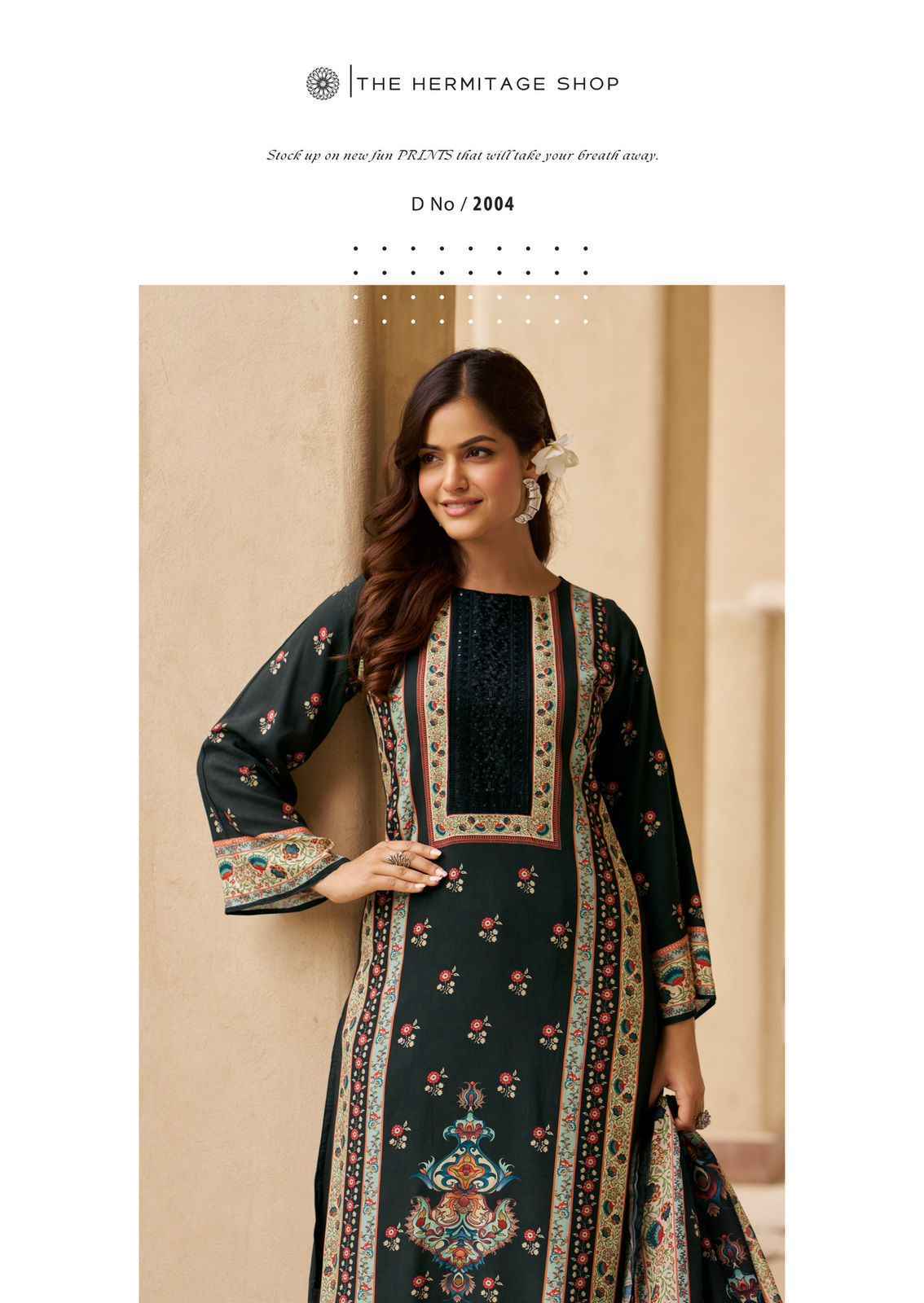 The Hermitage Shop Bagh 5 Viscouse Lawn Salwar Kameez Wholesale Rate ( 6 Pcs Catalog )