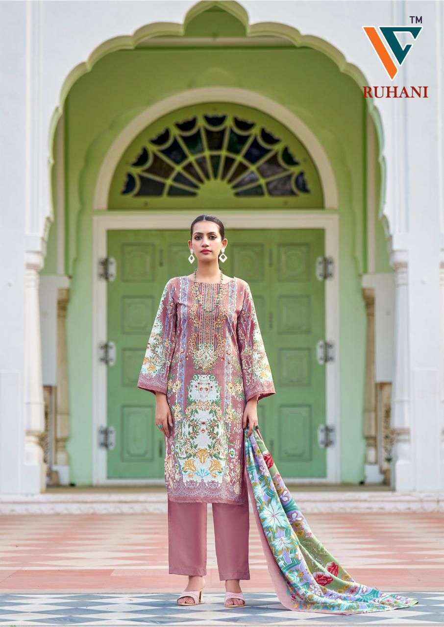 Vandana Creation Ruhani Vol 33 Cotton Salwar Kameez Wholesale Rate ( 8 Pcs Catalog )