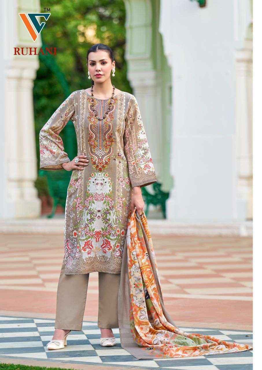 Vandana Creation Ruhani Vol 33 Cotton Salwar Kameez Wholesale Rate ( 8 Pcs Catalog )