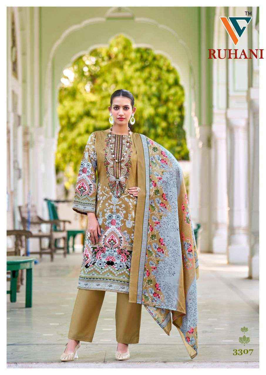 Vandana Creation Ruhani Vol 33 Cotton Salwar Kameez Wholesale Rate ( 8 Pcs Catalog )
