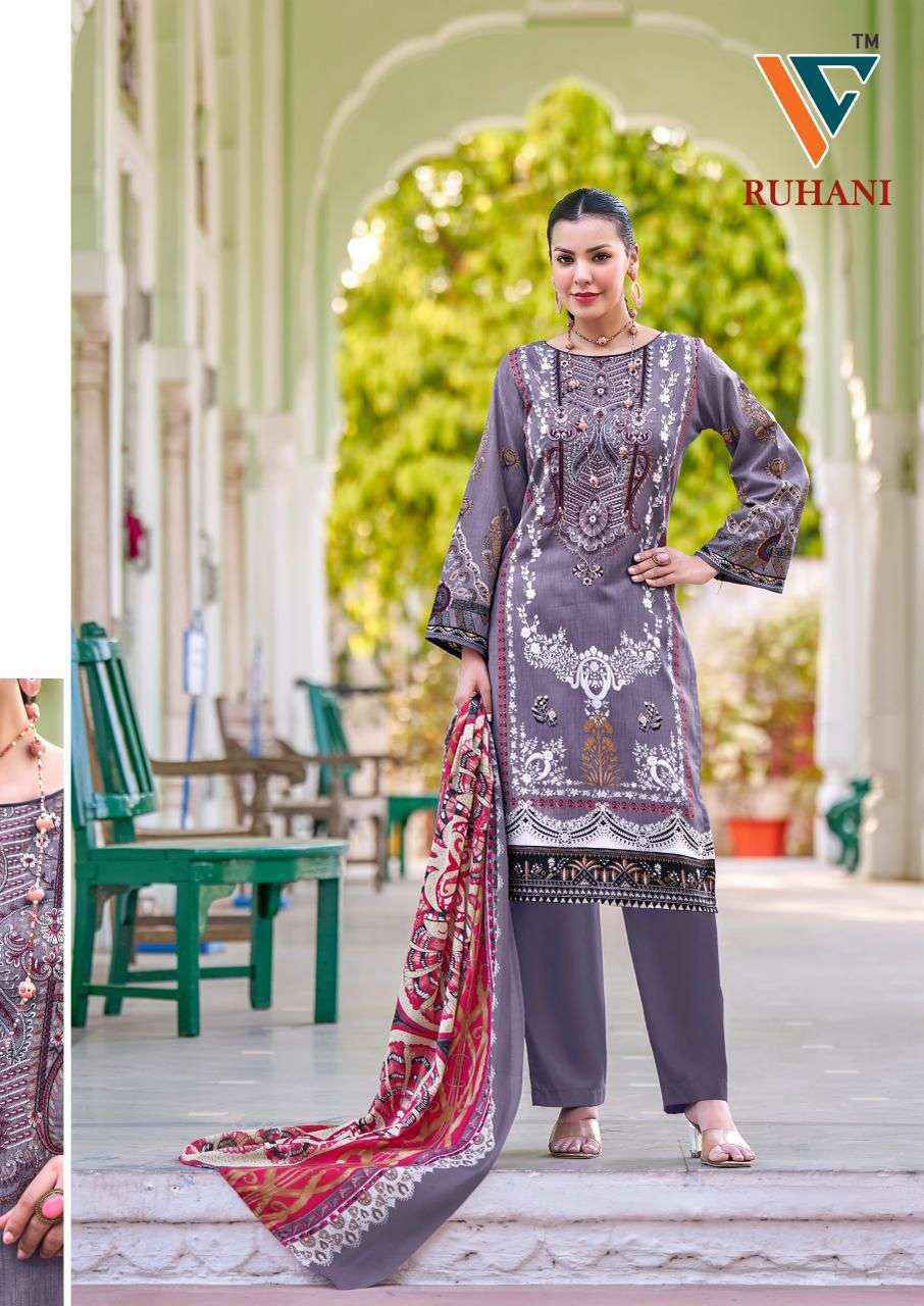 Vandana Creation Ruhani Vol 33 Cotton Salwar Kameez Wholesale Rate ( 8 Pcs Catalog )