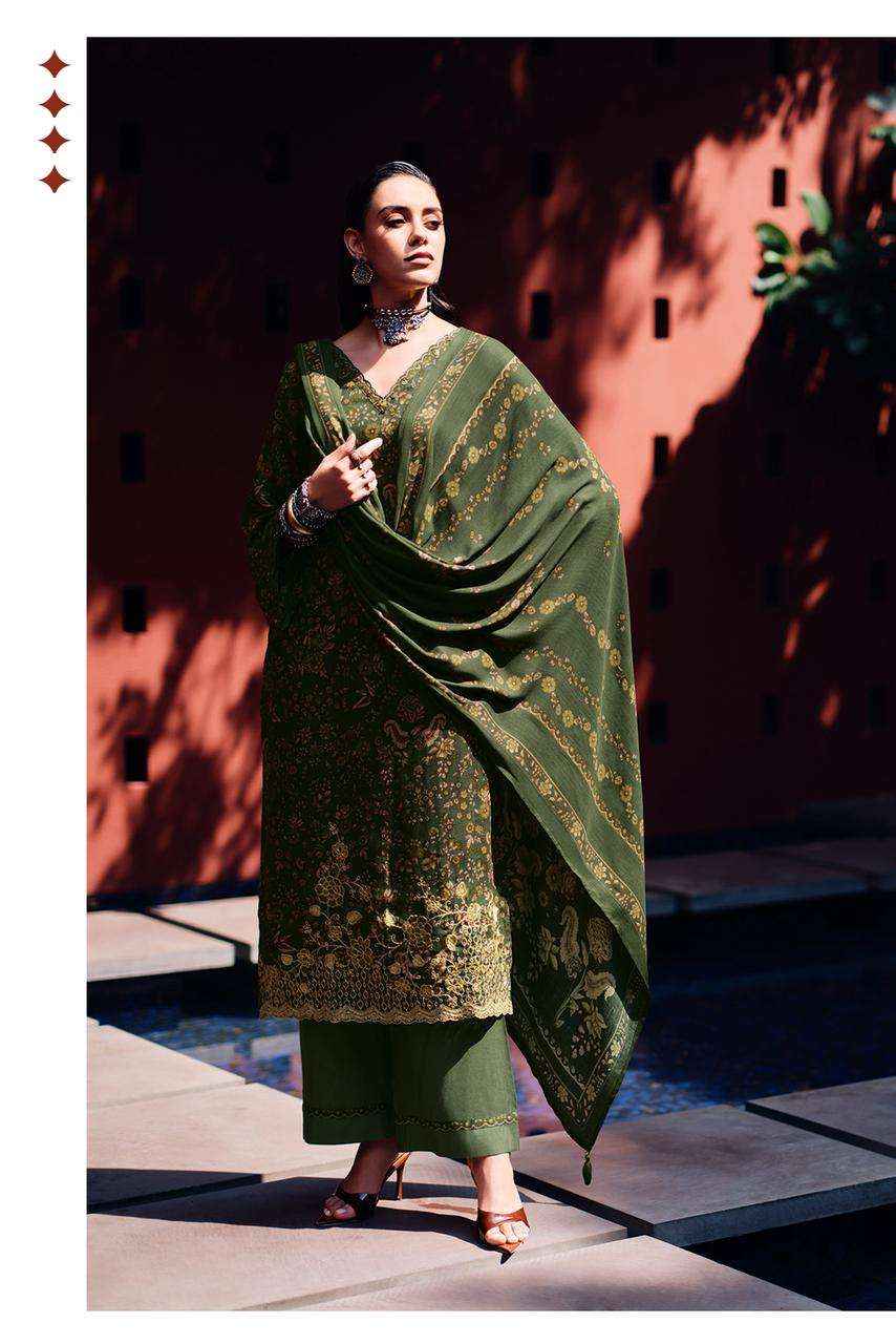 Varsha Izel Fancy Viscose Pashmina Winter Wear Salwar Kameez Wholesale Rate ( 4 Pcs Catalog )