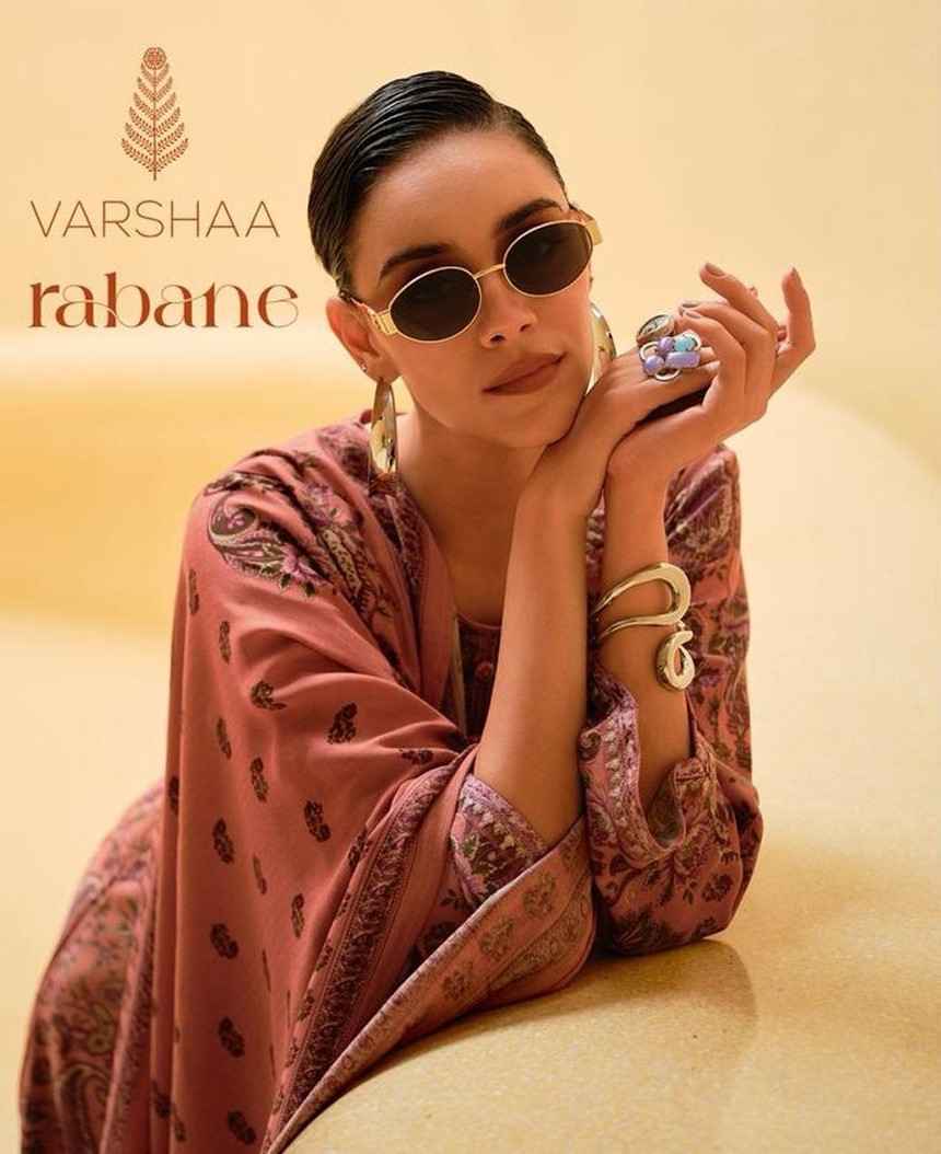 Varsha Rabane Viscouse Pashmina Salwar Kameez Wholesale Rate ( 4 Pcs Catalog )