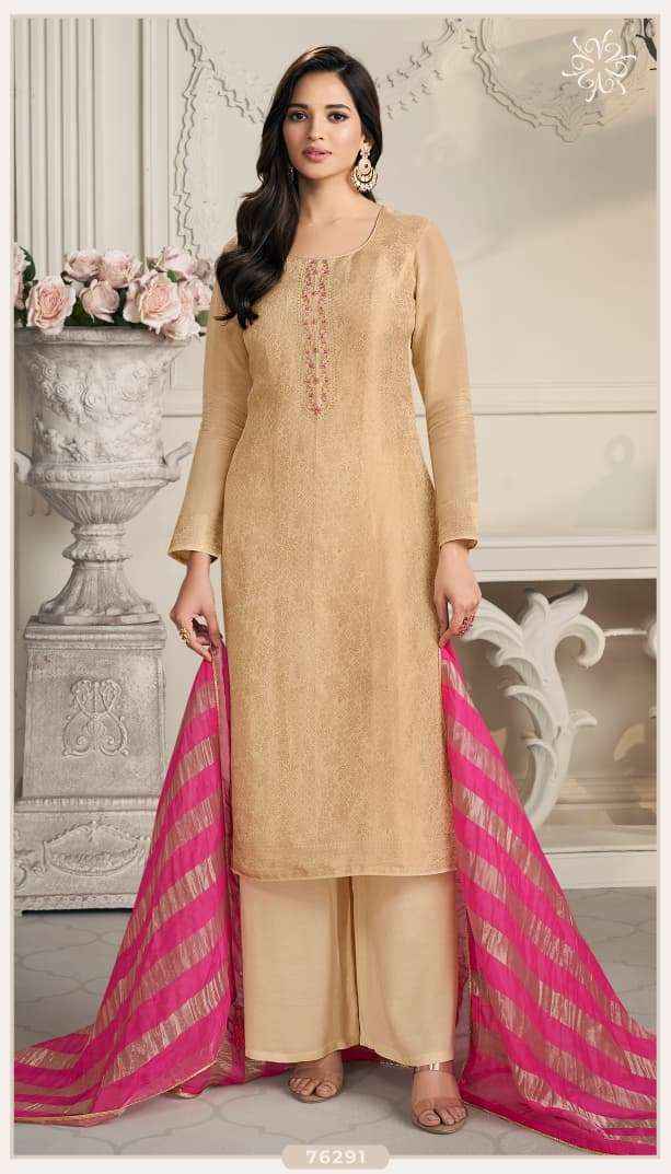 Vinay Fashion Kuleesh Shirina Jacquard Salwar Kameez Wholesale Rate ( 4 Pcs Catalog )