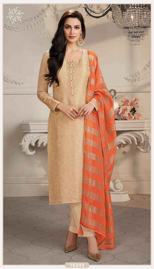 Vinay Fashion Kuleesh Shirina Jacquard Salwar Kameez Wholesale Rate ( 4 Pcs Catalog )