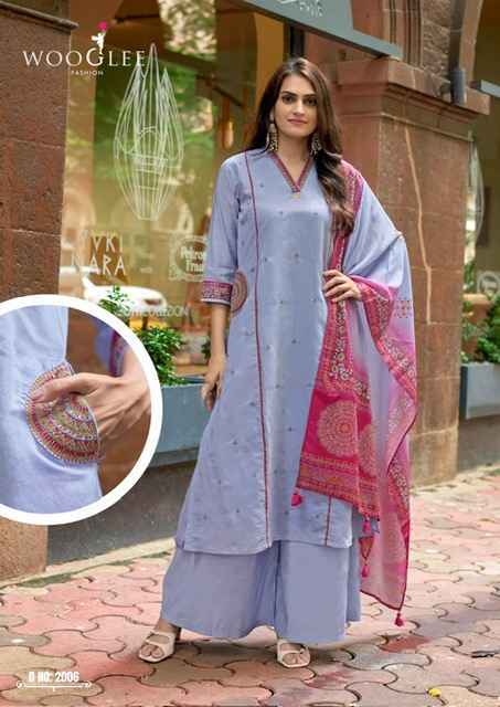 Wooglee Chitrangna Barline Viscose Kurti Combo Wholesale Rate ( 6 Pcs Catalog )