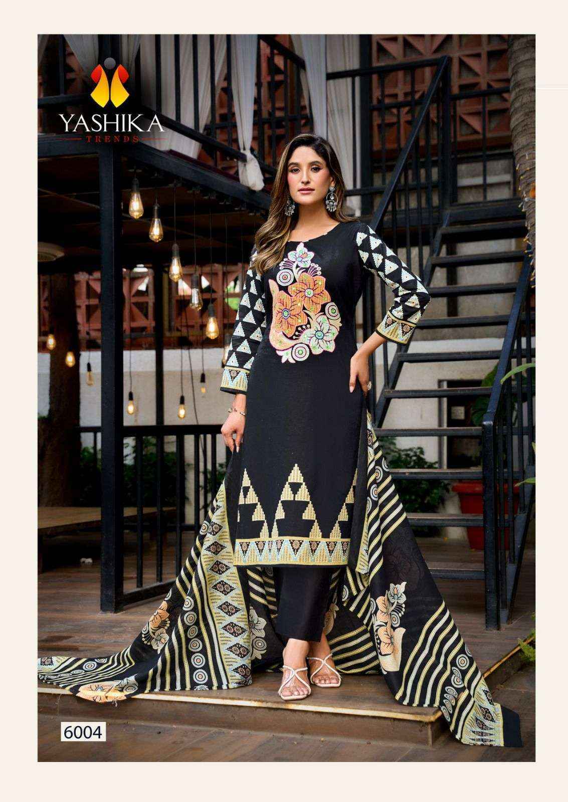 Yashika Trends Dua Vol 6 Cotton Salwar Kameez Wholesale Rate ( 8 Pcs Catalog )