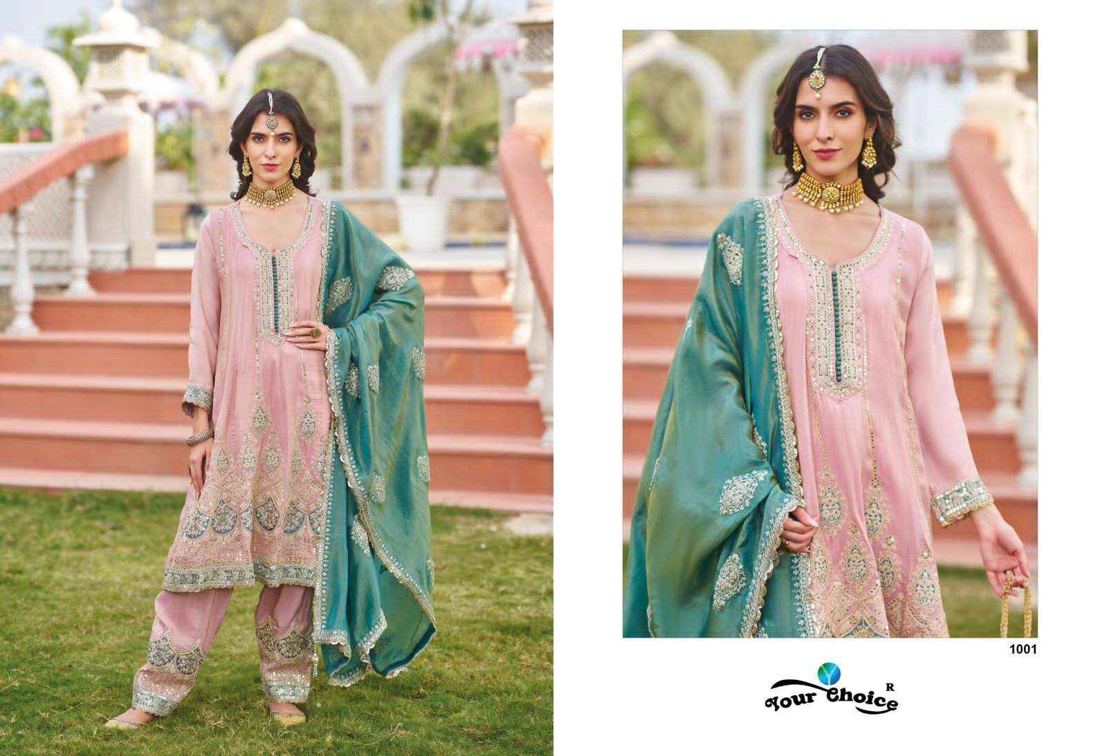 Your Choice Kashish Vol 1 Readymade Designer Suit Weeding Collection