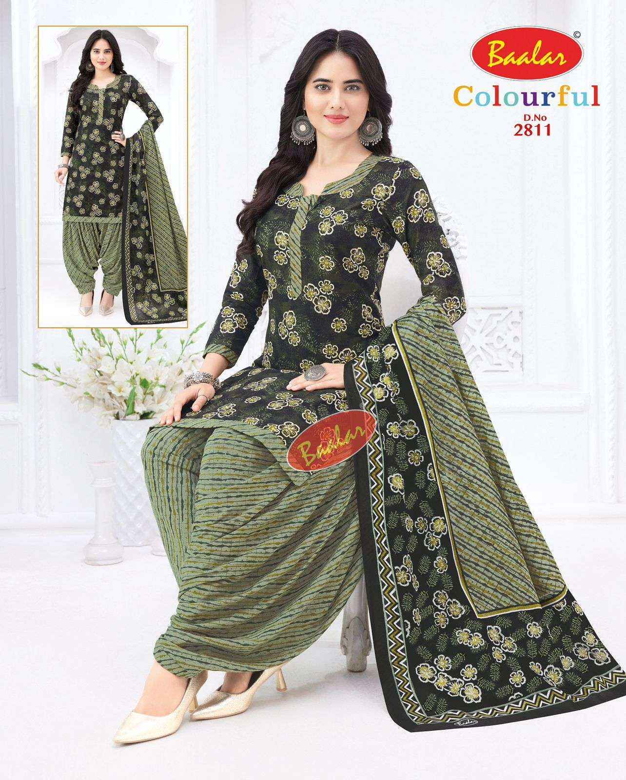 Baalar Colourful Vol 28 Cotton Dress Material Wholesale Market Price ( 36 pcs Catalogue )