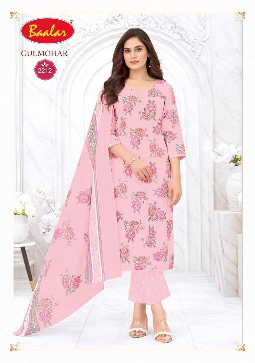 Baalar Gulmohar Vol 2 Cotton Salwar Kameez Wholesale Rate ( 12 Pcs Catalog )