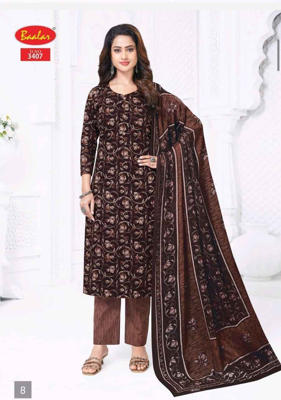 Baalar Zaara Patiyala Vol 34 pure Cotton Readymade suit Wholesale Price ( 18 pcs Catalogue )