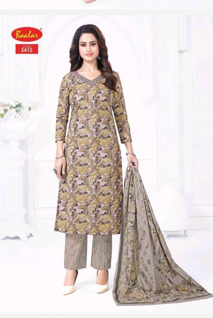 Baalar Zaara Patiyala Vol 34 pure Cotton Readymade suit Wholesale Price ( 18 pcs Catalogue )