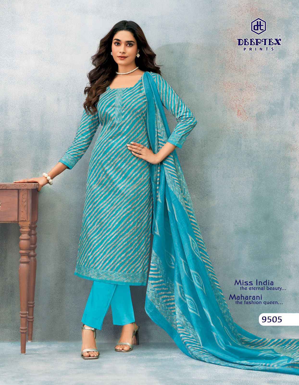 Deeptex Miss India Vol 95 Cotton Salwar Kameez Wholesale Rate ( 16 Pcs Catalog )