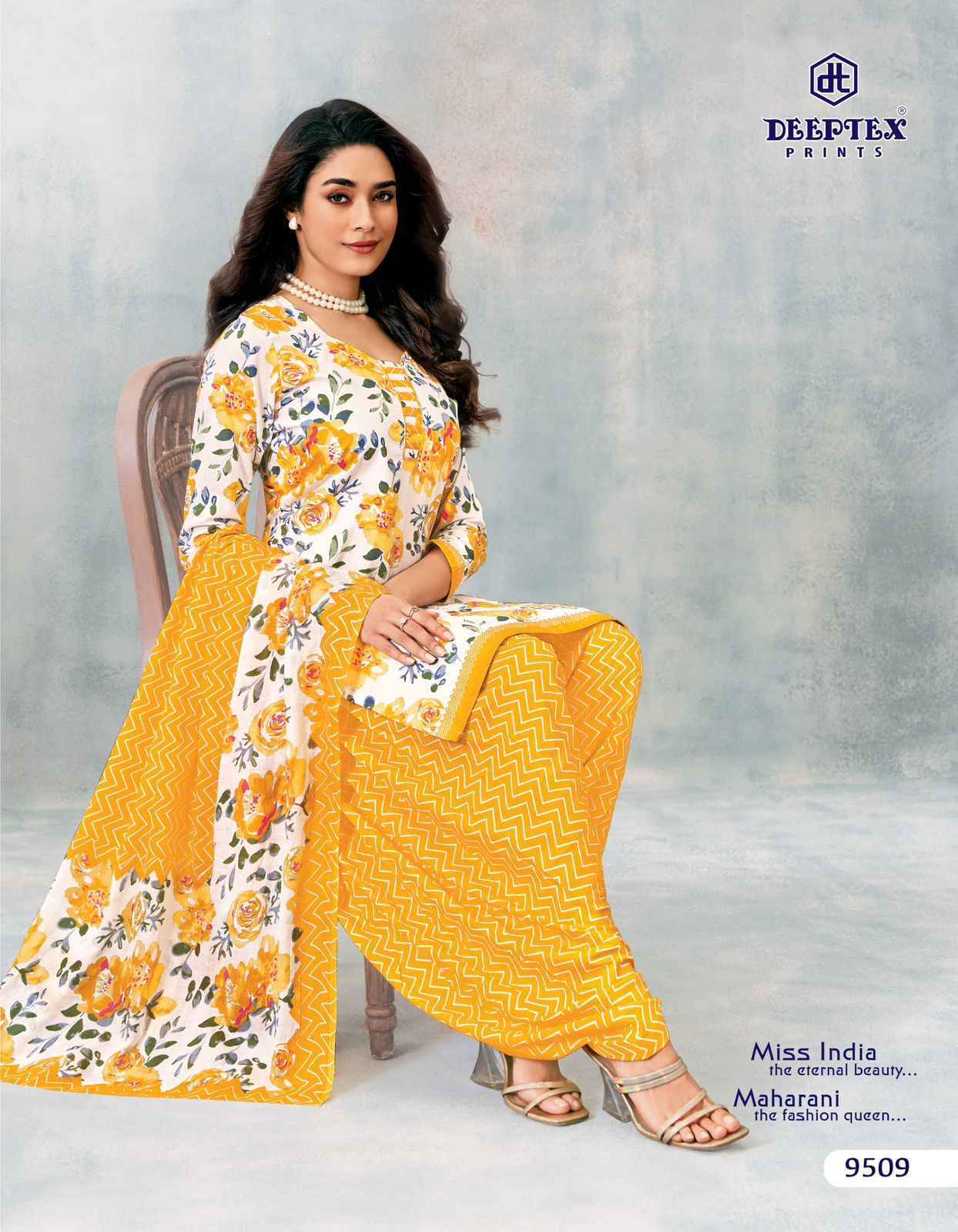 Deeptex Miss India Vol 95 Cotton Salwar Kameez Wholesale Rate ( 16 Pcs Catalog )