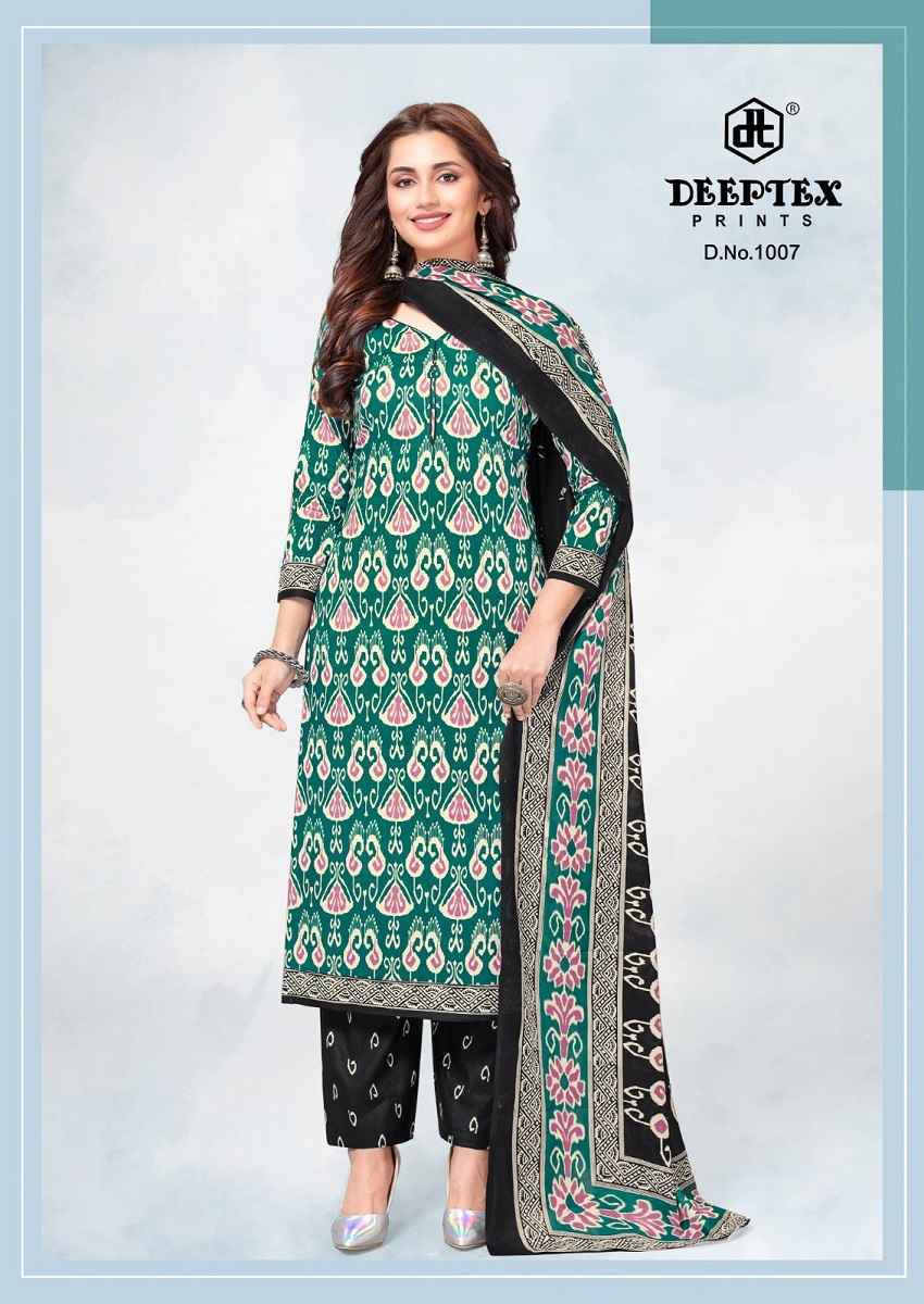 Deeptex Vartika Cotton Salwar Kameez Wholesale Rate ( 8 Pcs Catalog )