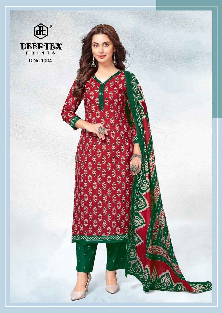 Deeptex Vartika Cotton Salwar Kameez Wholesale Rate ( 8 Pcs Catalog )