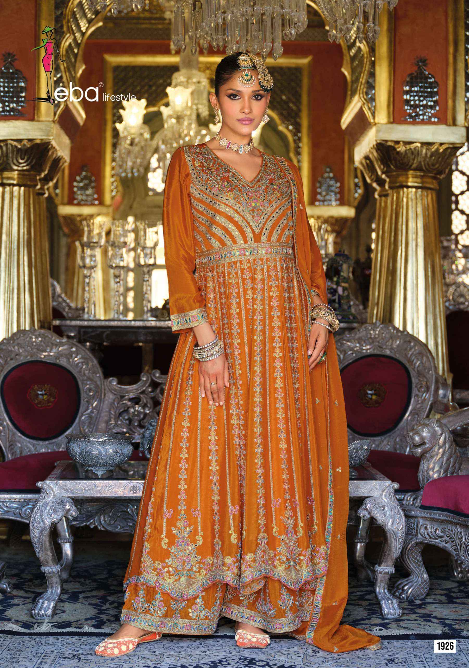 Eba Lifestyle Barbie Vol 5 Nx Readymade Latest Designer Dress Wholesale Rate ( 3 Pcs Catalog )