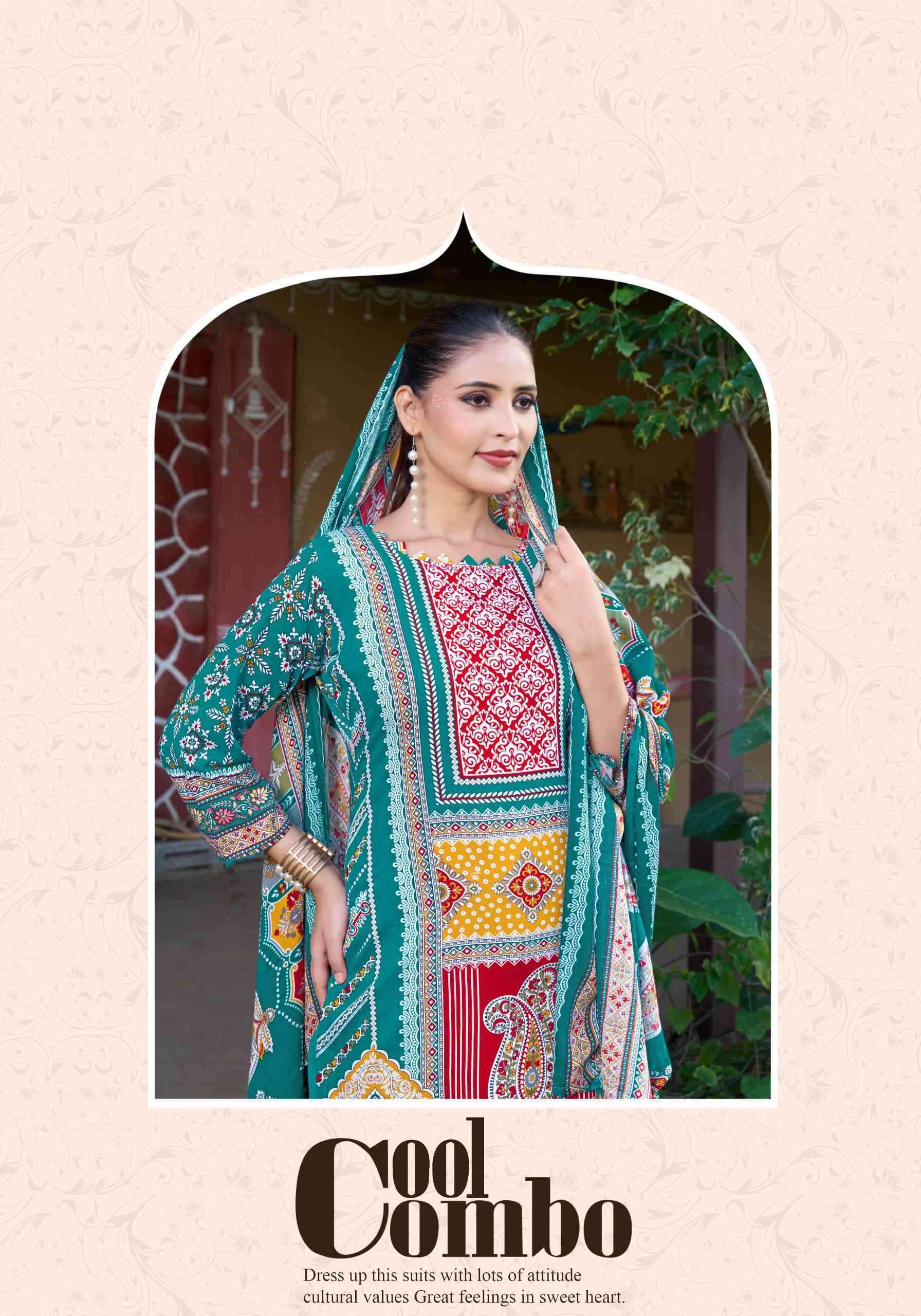 Harshit Mahroosh Edition 3 Designer Printed Rayon Salwar Kameez Wholesale Rate ( 6 Pcs Catalog )