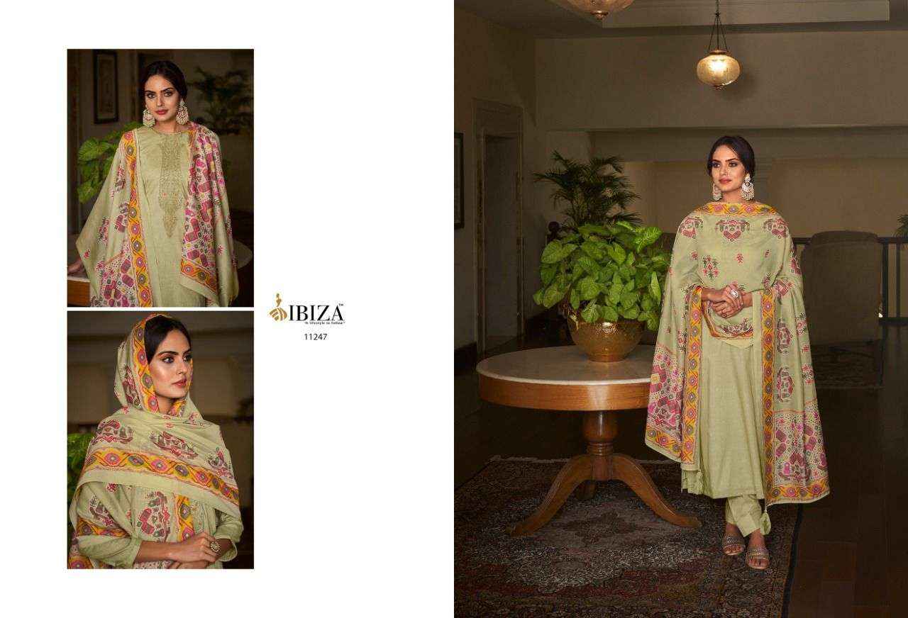Ibiza Rang E Haya Pure Cotton Digital Printed Salwar Suit Wholesale Rate ( 8 Pcs Catalog )