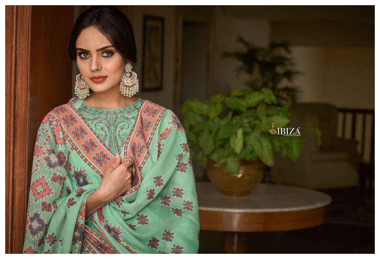 Ibiza Rang E Haya Pure Cotton Digital Printed Salwar Suit Wholesale Rate ( 8 Pcs Catalog )