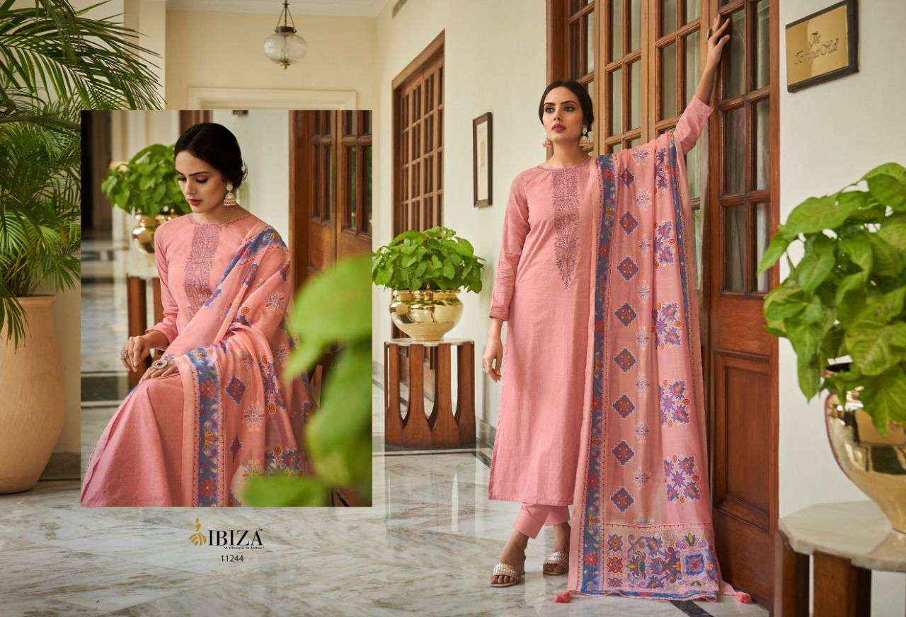 Ibiza Rang E Haya Pure Cotton Digital Printed Salwar Suit Wholesale Rate ( 8 Pcs Catalog )
