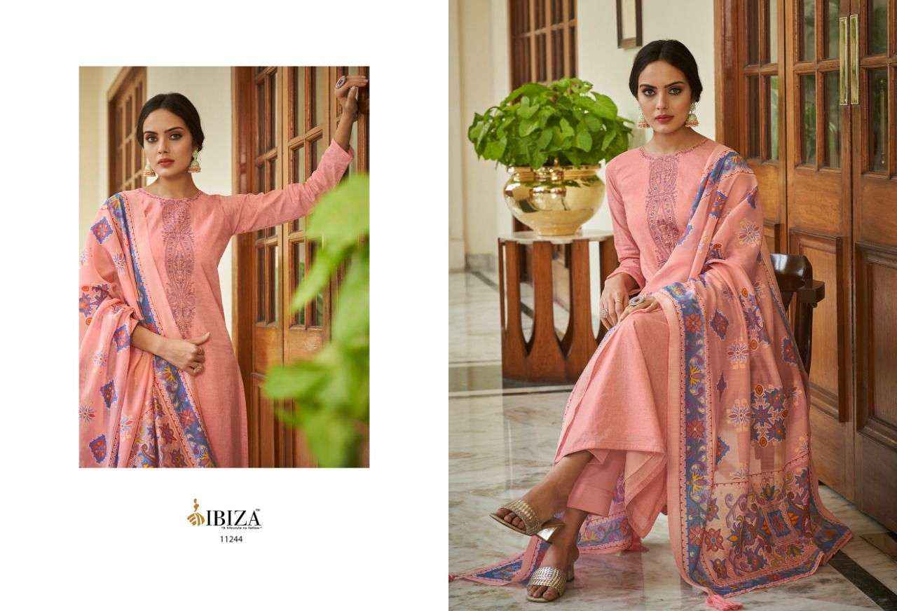Ibiza Rang E Haya Pure Cotton Digital Printed Salwar Suit Wholesale Rate ( 8 Pcs Catalog )