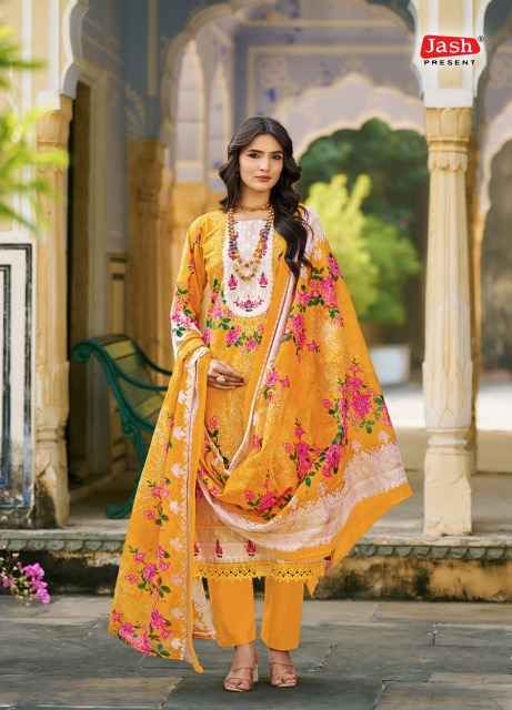 JASH BELLISHA VOL 9 PURE COTTON DRESS MATERIAL WHOLESALE PRICE ( 10 PCS CATALOGUE )