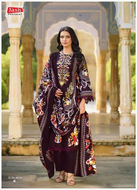 JASH BELLISHA VOL 9 PURE COTTON DRESS MATERIAL WHOLESALE PRICE ( 10 PCS CATALOGUE )