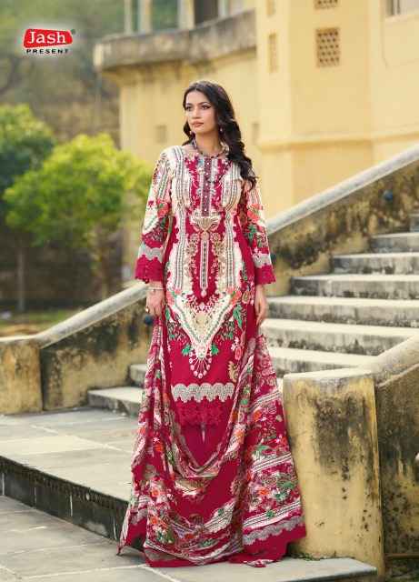 JASH BELLISHA VOL 9 PURE COTTON DRESS MATERIAL WHOLESALE PRICE ( 10 PCS CATALOGUE )