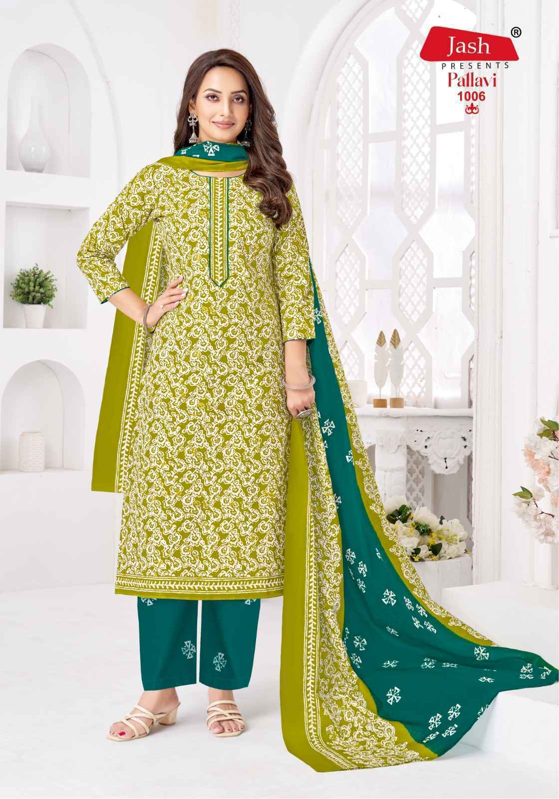 Jash Pallavi Vol 1 Cotton Salwar Kameez Wholesale Rate ( 10 Pcs Catalog )