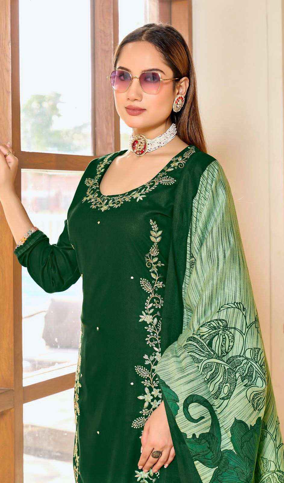 Jt Marigold Vol 4 Fancy Rayon Dress Material Surat Wholesale Online Shop ( 5 Pcs Catalog )