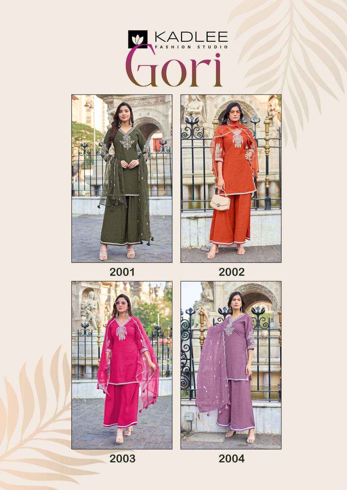Kadlee Gori Viscose Kurti Combo Latest Catalogue Wholesale Price ( 4 pcs Catalogue )