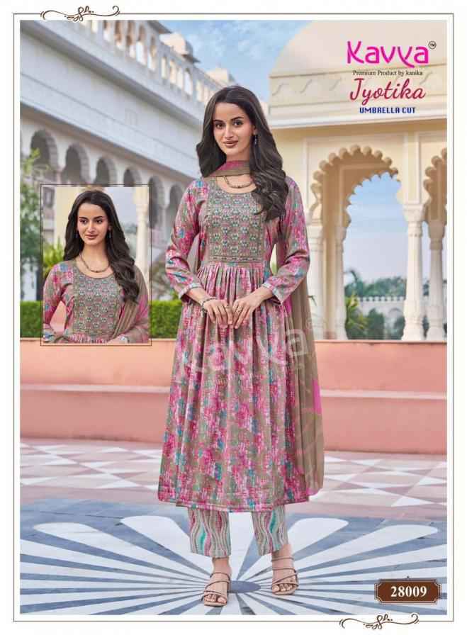 Kavya Jyotika Vol 28 Capsule Kurti Combo Set Wholesale Rate ( 10 Pcs Catalog )